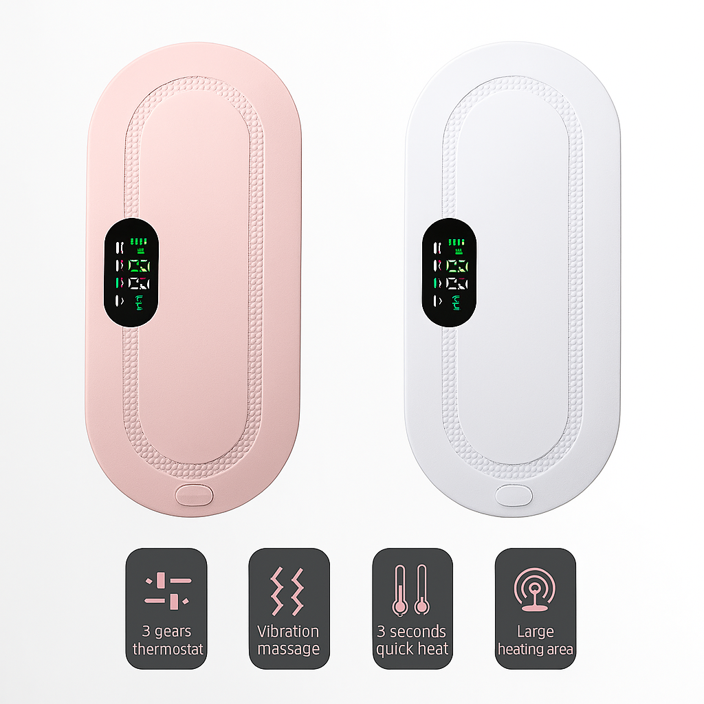 Cintura Riscaldante Elettrica per Sollievo dal Dolore Mestruale e Comfort