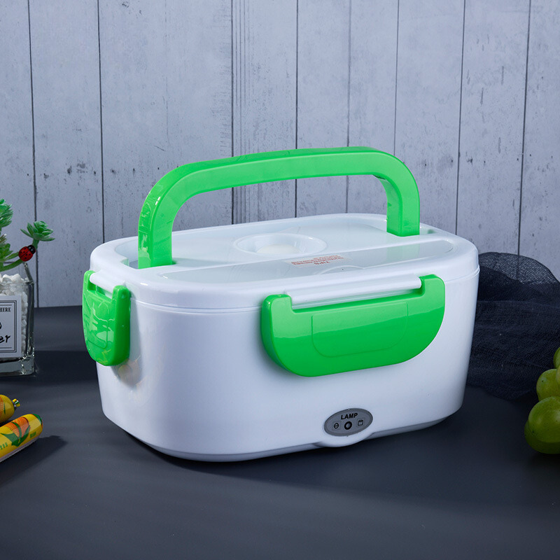 Electric Heating Lunch Box Portable PTC Technology 12V 24V 110V Stainless Steel
