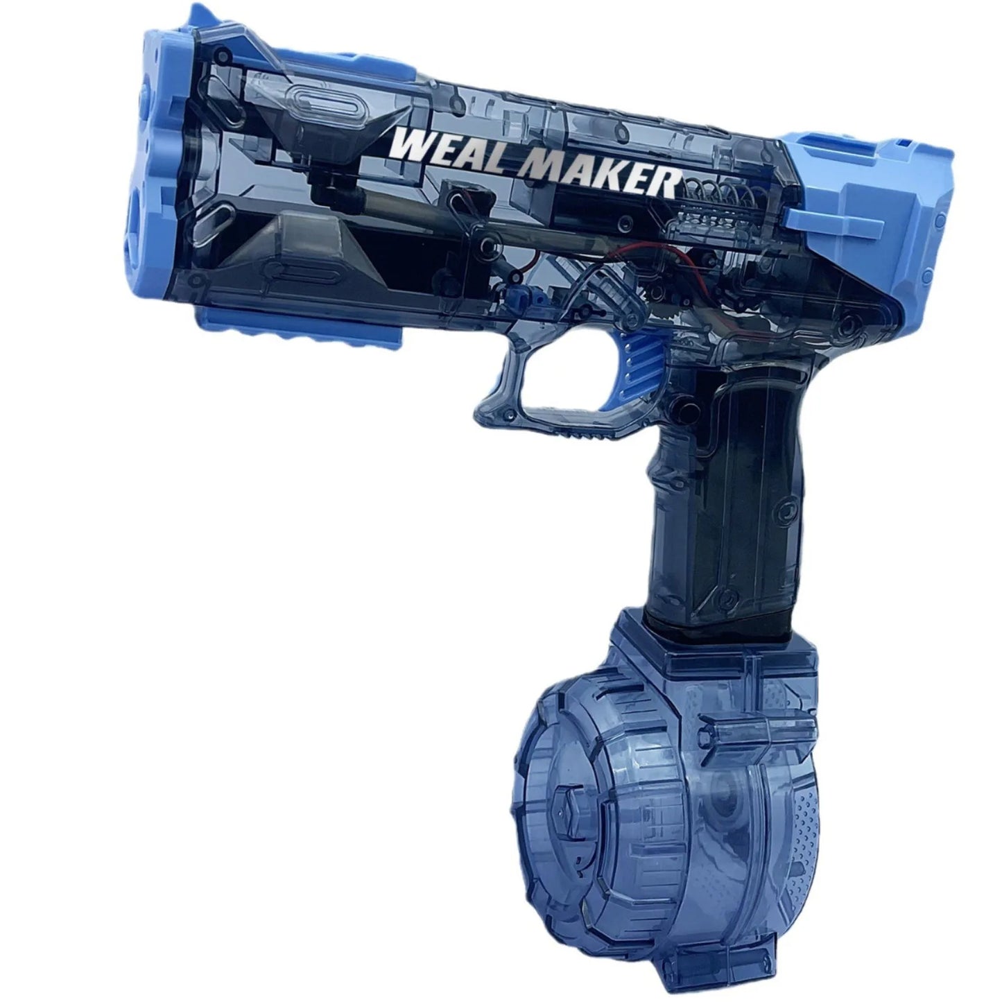 Electric Water Gun High Pressure Automatic Firing With Transparent Body And Interchangeable Magazines