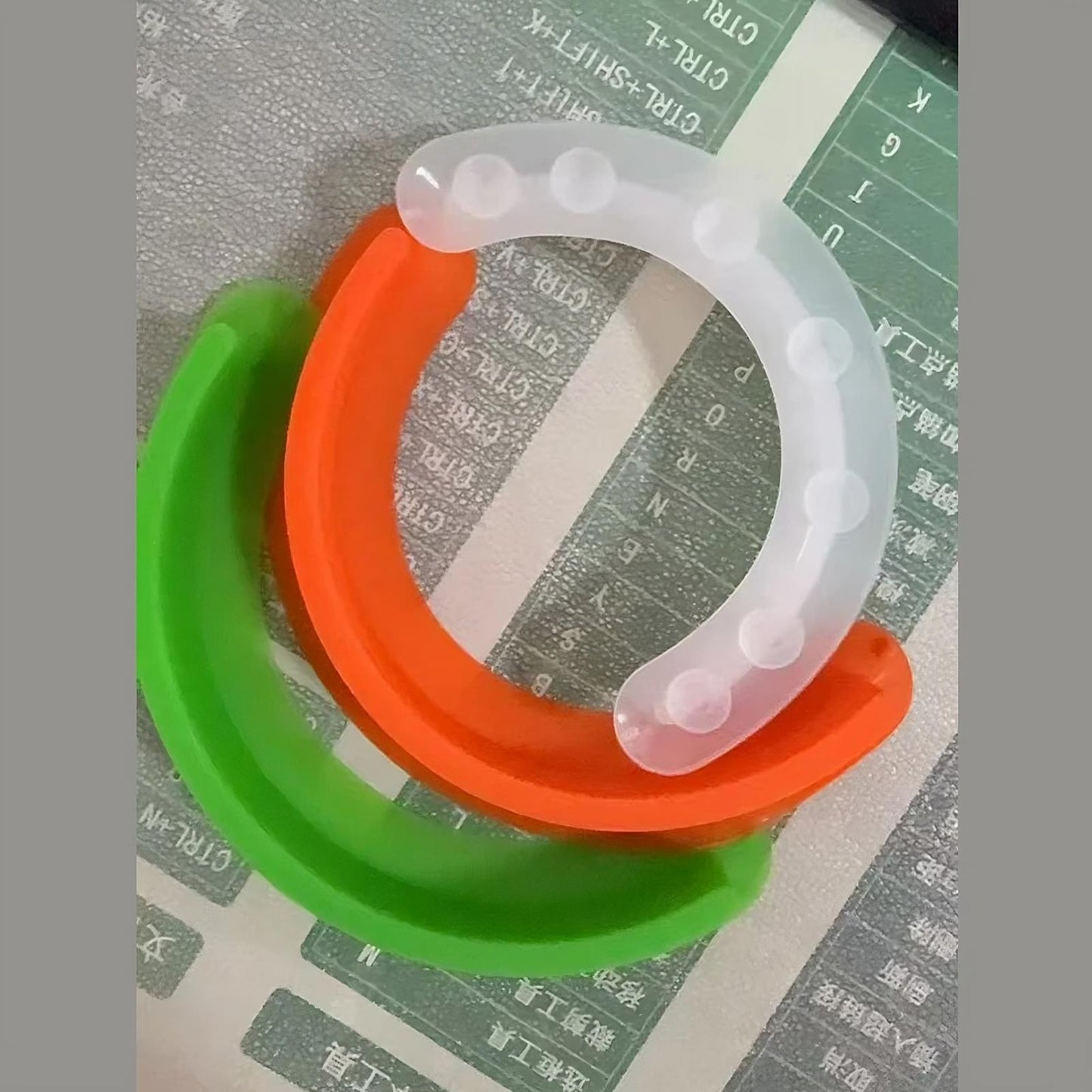Food Safe Silicone Plate Separator 2 Pack Suction Dividers For Portion Control