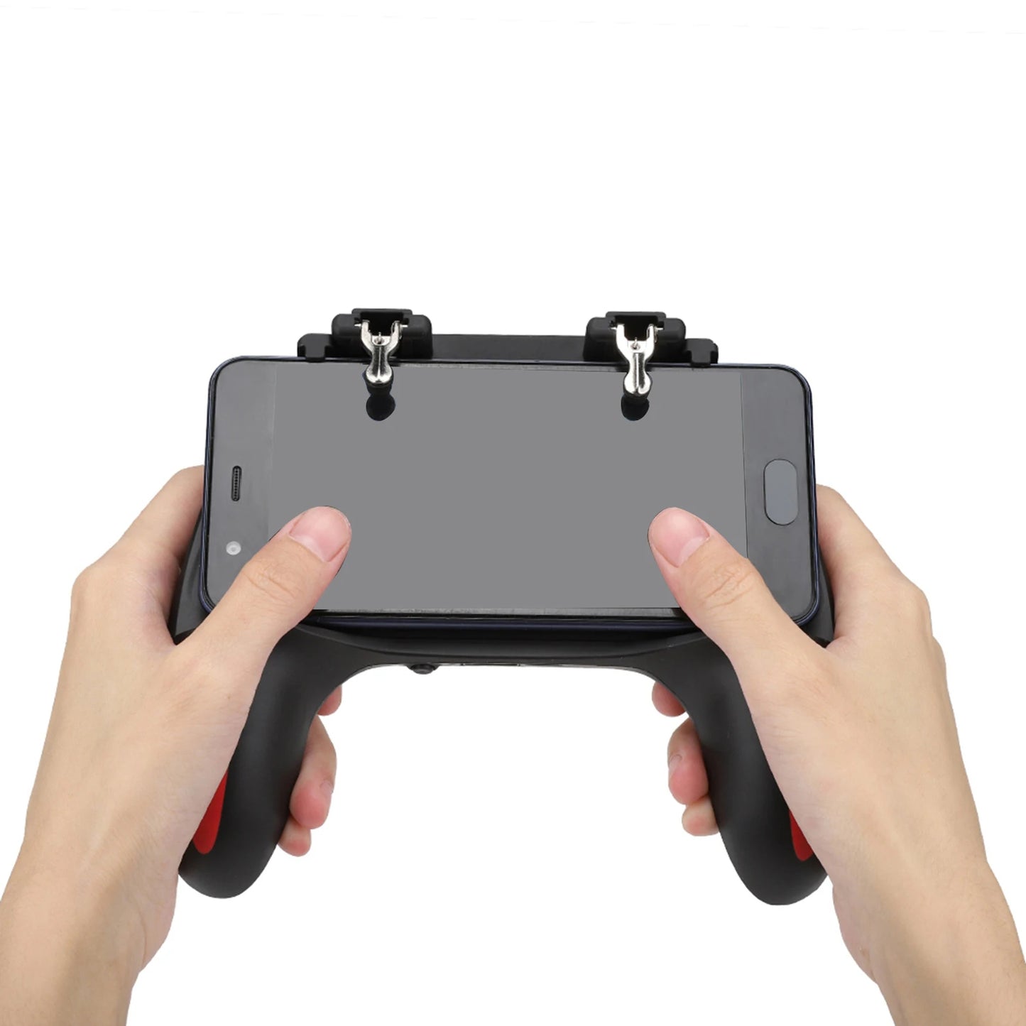 H10 Mobile Gaming Grip Controller With Fan 5 in 1 L1R1 Triggers For iOS Android