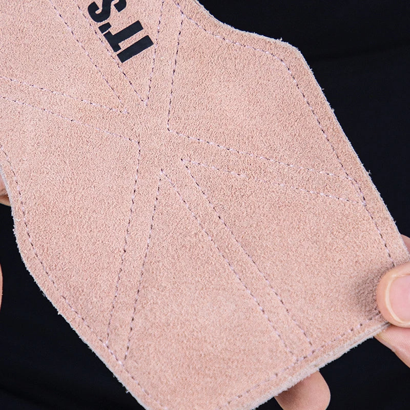 Hand Protection Weightlifting Grip Pads Premium Leather For Gym Workouts Deadlifts CrossFit