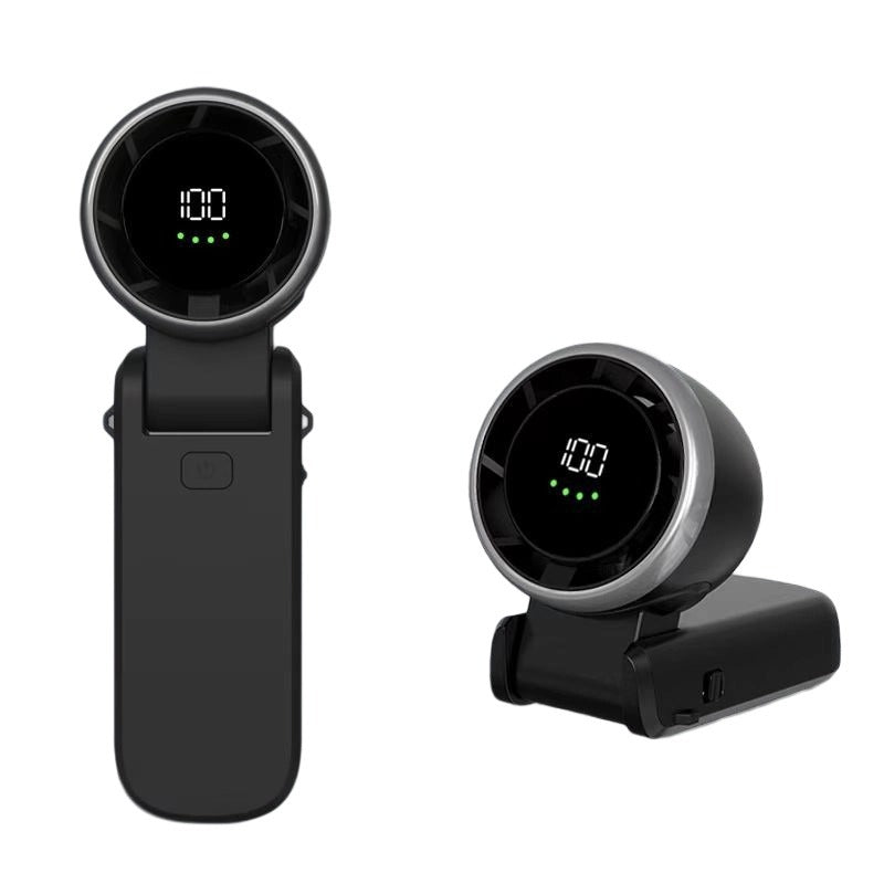 Ventoinha Turbo Portátil de Mão para Desportos ao Ar Livre e Atividades de Verão