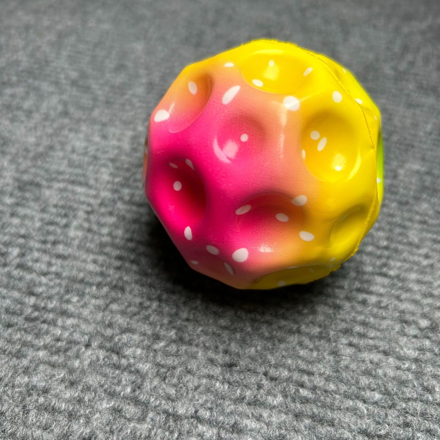 High Bounce Gravity Defying Moon Ball With Pop Sound Super Bouncy Toy