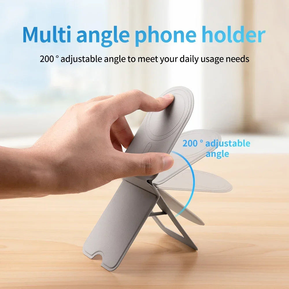 iPhone 12 15 MagSafe Compatible Magnetic Phone Stand Holder Adjustable Foldable