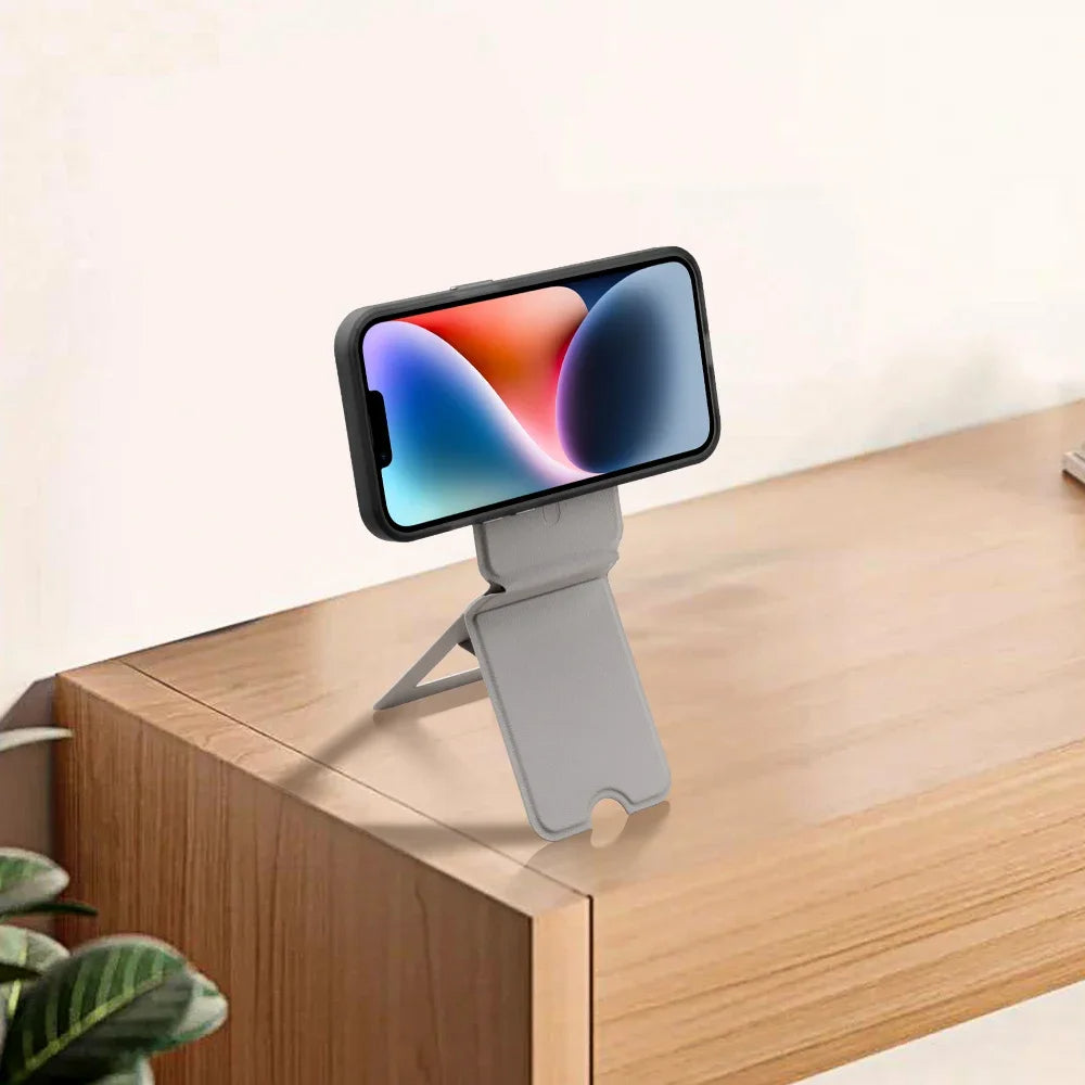 iPhone MagSafe Phone Holder Magnetic Stand Adjustable Foldable 12 15 Series