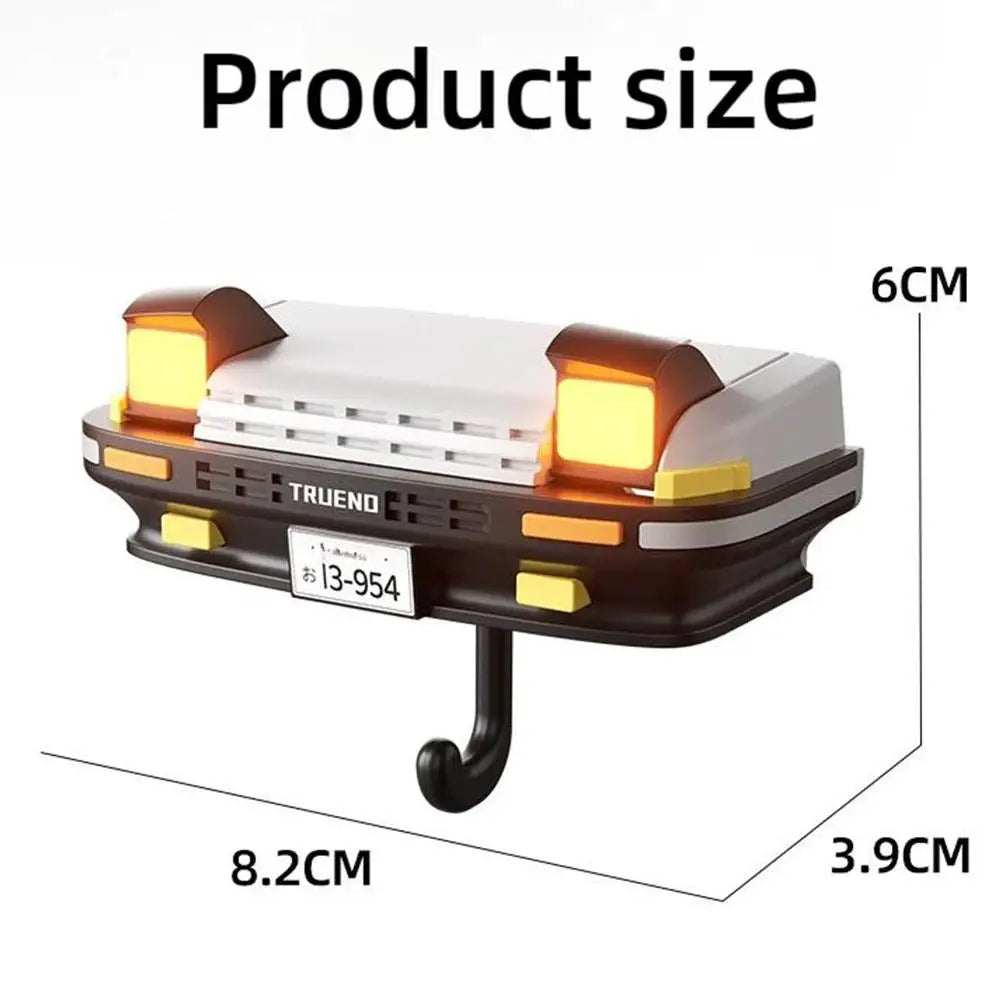 JDM Car Key Holder Toyota AE86 Trueno Pop Up Headlight Wall Mount