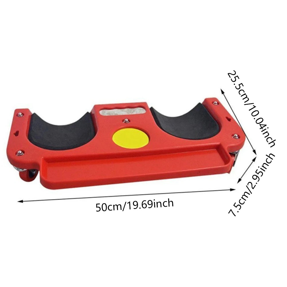 Knee Creeper With Wheels Ergonomic Cushioned Pads And 5 Swivel Casters