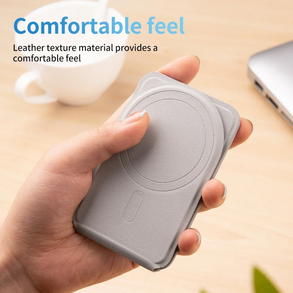 Magnetic Phone Stand Holder MagSafe Compatible Adjustable Foldable Design iPhone 12 15