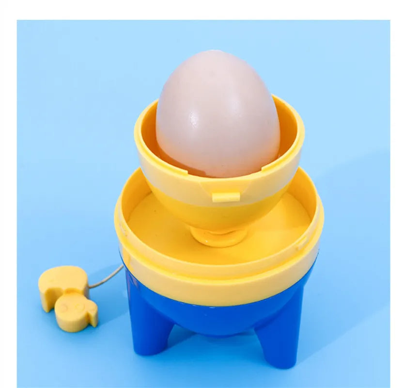 Manual Egg Yolk Mixer Spinner Golden Egg Maker For Hard Boiled Eggs Portable Shaker