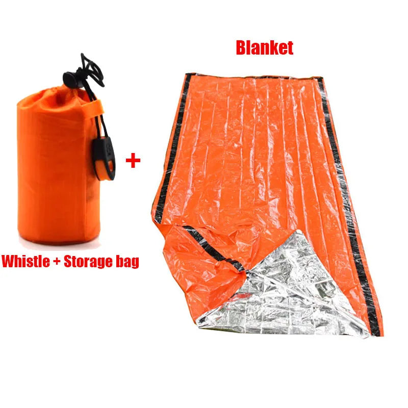 NASA Mylar Premium Emergency Sleeping Bag Thermal Bivvy Sack 90 Percent Heat