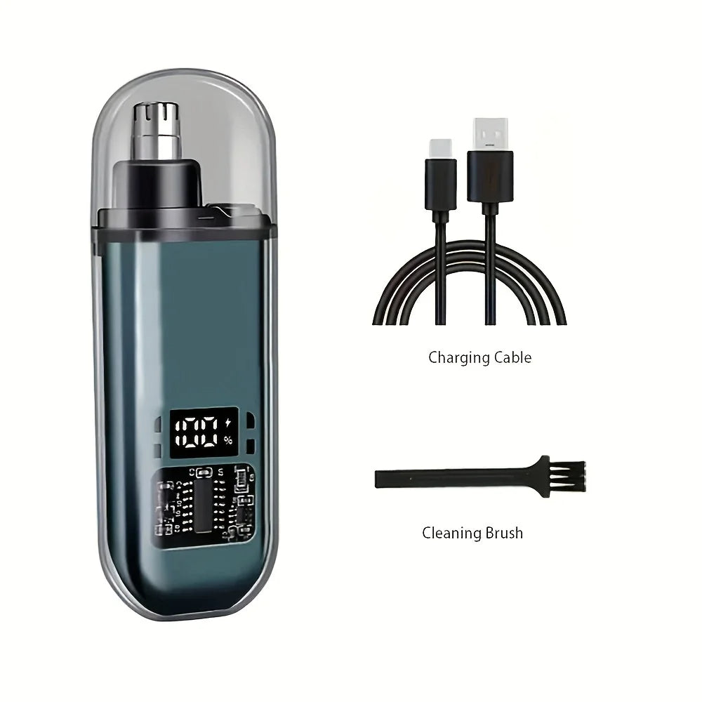 Personal USB Nose Hair Trimmer Electric Ear And Eyebrow Grooming Tool