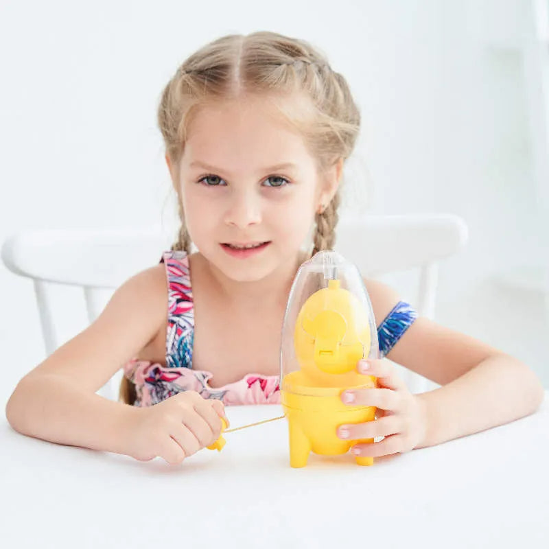 Bærbar æggeblommemixer Spinner Hånddrevet Golden Egg Maker og Scrambler