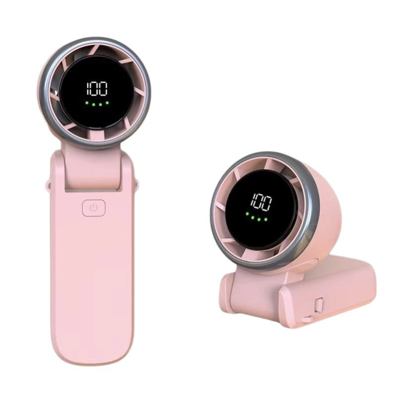 Ventoinha Turbo Portátil de Mão de Alta Velocidade para Arrefecimento e Conforto Pessoal