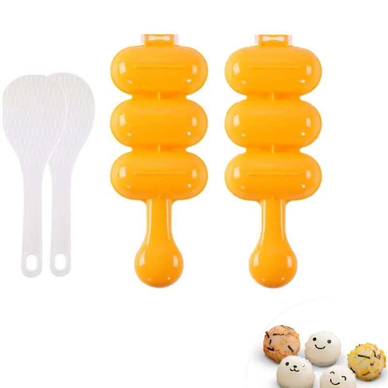 Stampo Portatile per Palline di Riso per una Preparazione Veloce e Facile degli Snack