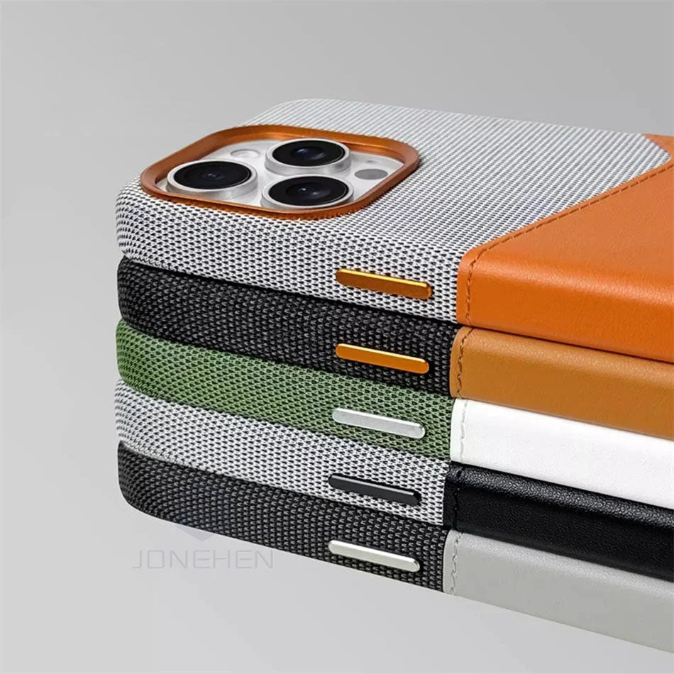 Premium MagSafe Compatible Leather Card Holder Wallet For iPhone With Strong Magnetic Attachment