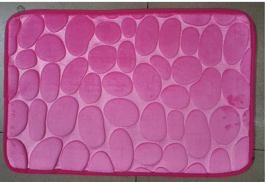 Premium Memory Foam Bath Mat Ultra Absorbent Soft Coral Velvet Non Slip