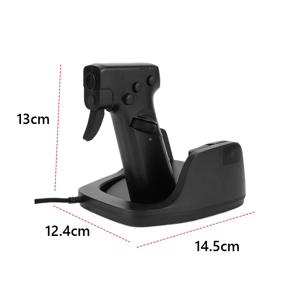 Premium Vertical Gaming Mouse Gun Style FPS Pistol Grip With Trigger