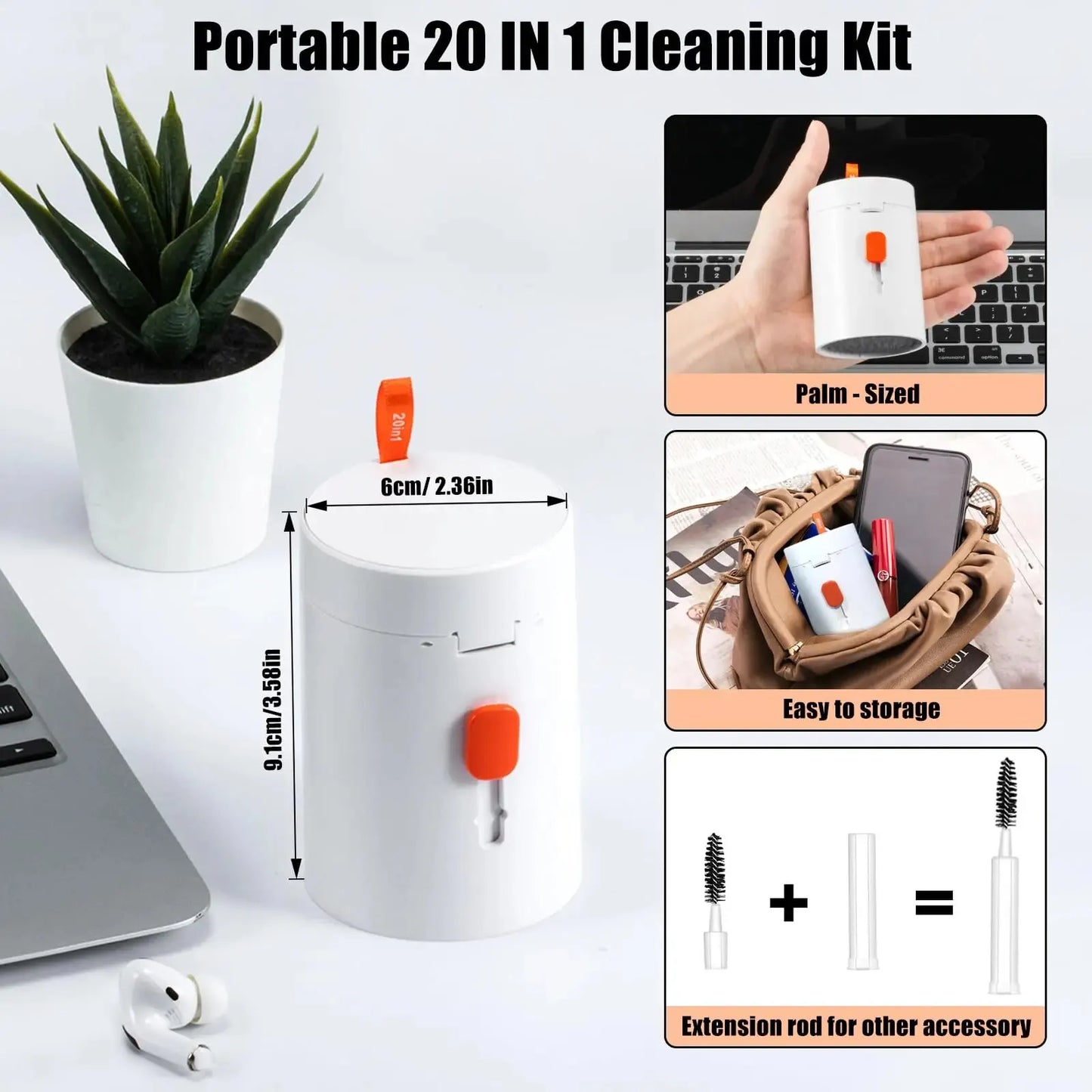 Professional 20 In 1 Electronics Cleaning Kit For Precision Cleaning