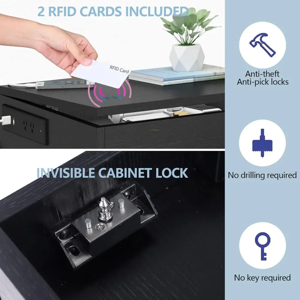 Κομοδίνο με RFID για Ασφαλή Αποθήκευση Πολύτιμων Αντικειμένων