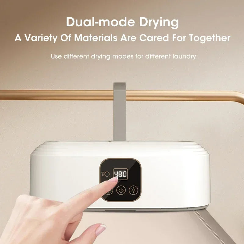 RV Portable Electric Clothes Dryer Foldable UV Sterilization