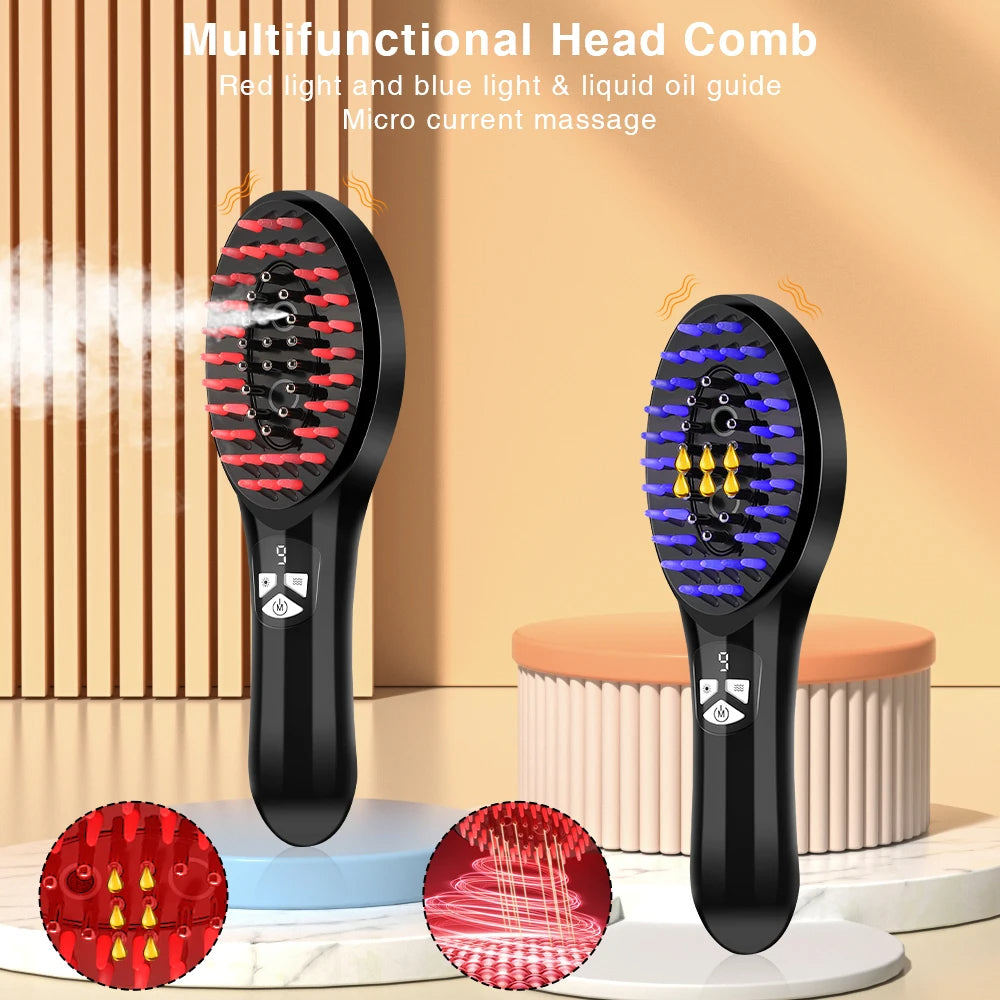 Scalp Stimulating EMS Electric Massage Comb For Hair Growth