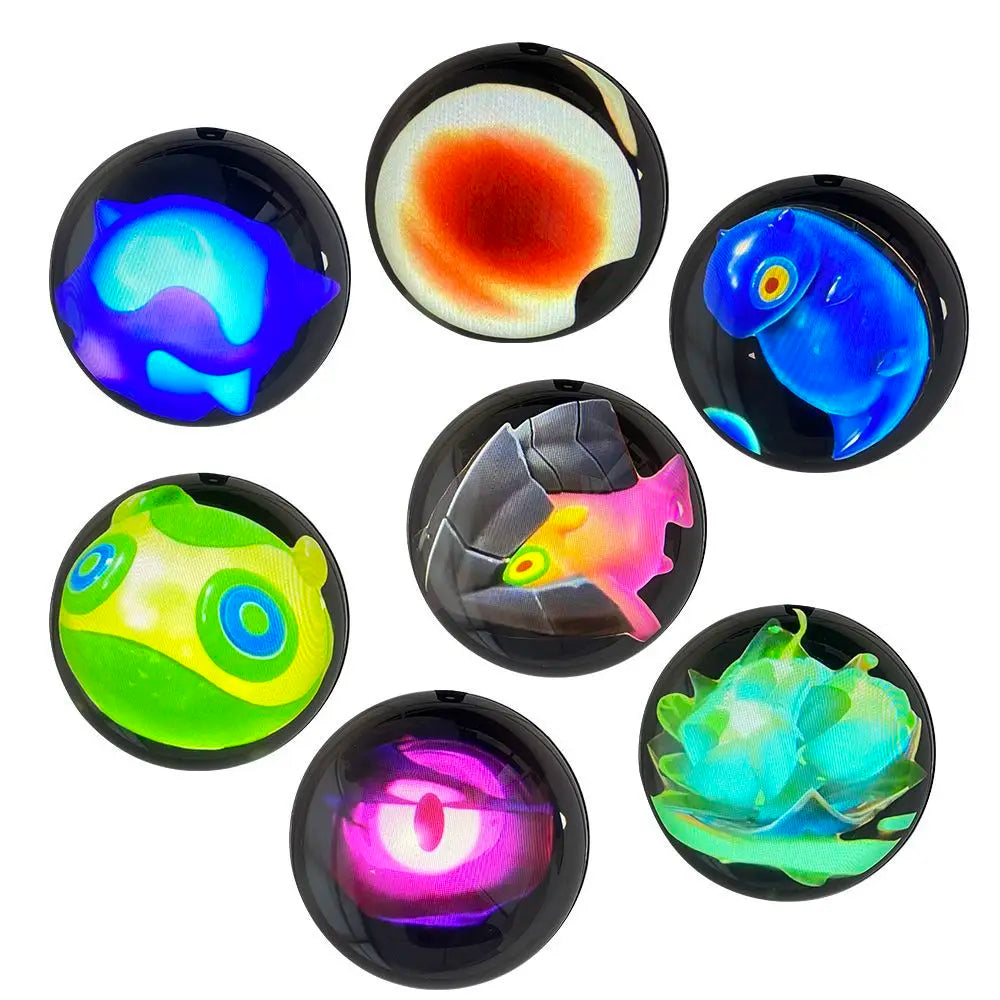 Sound Playback 3D Digital Crystal Ball Customizable Video Display Sphere