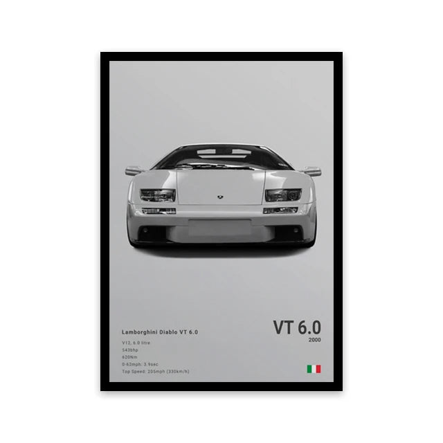 street car wall art canvas