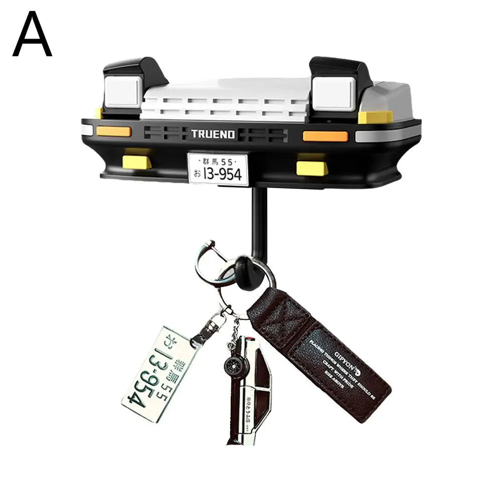 Toyota AE86 Trueno JDM Key Holder With Pop Up Headlight Wall Mount Rack