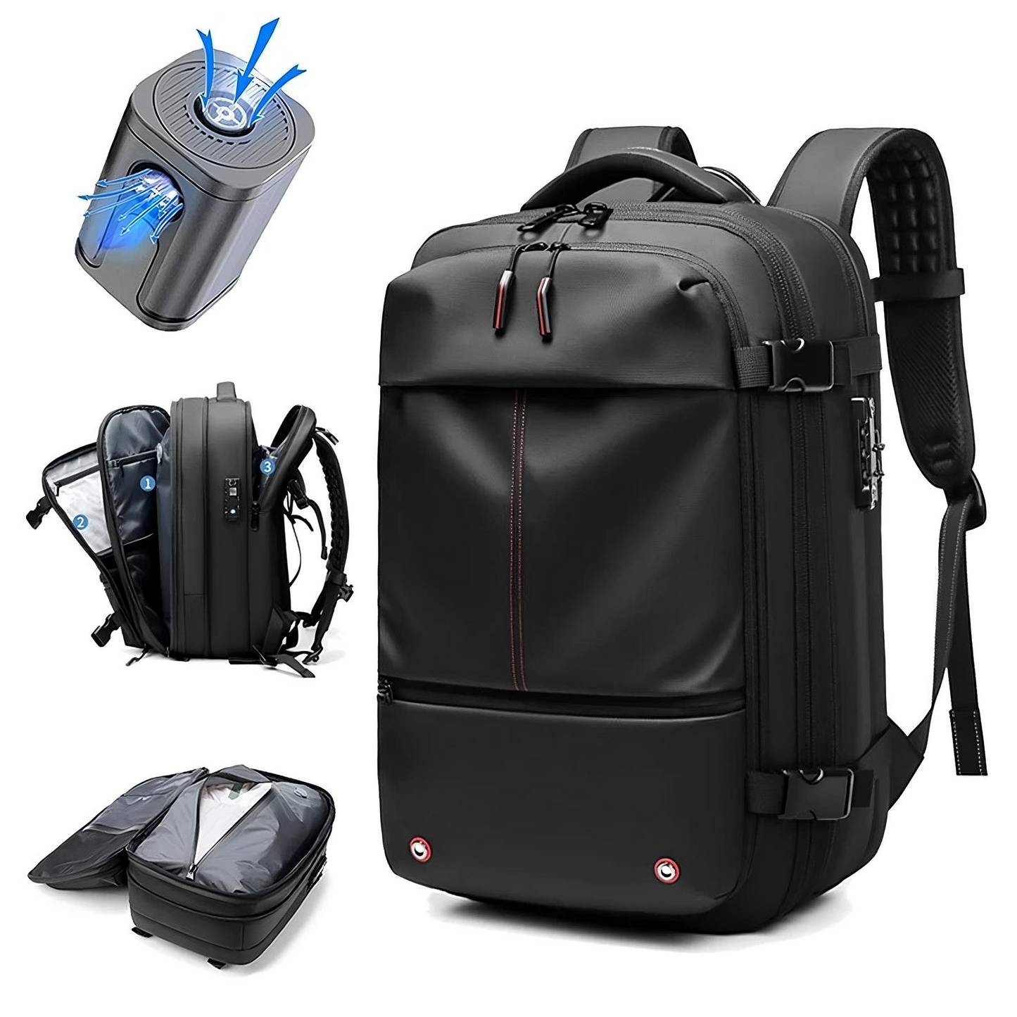 Travel Vacuum Backpack For Clothes And Accessories