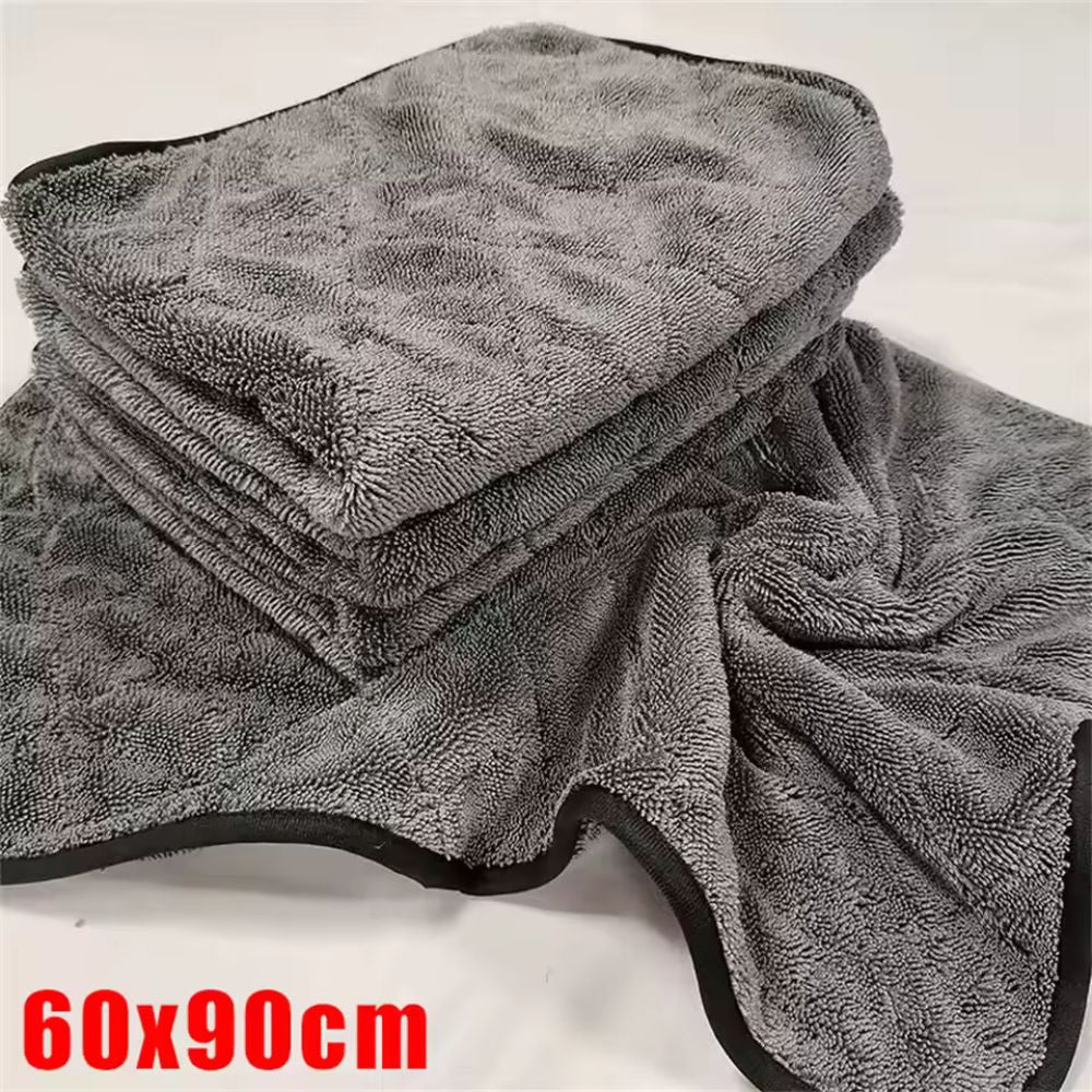 Ultra Absorbent Car Drying Towel 1200GSM Microfiber Twist Professional Streak Free Scratch Free