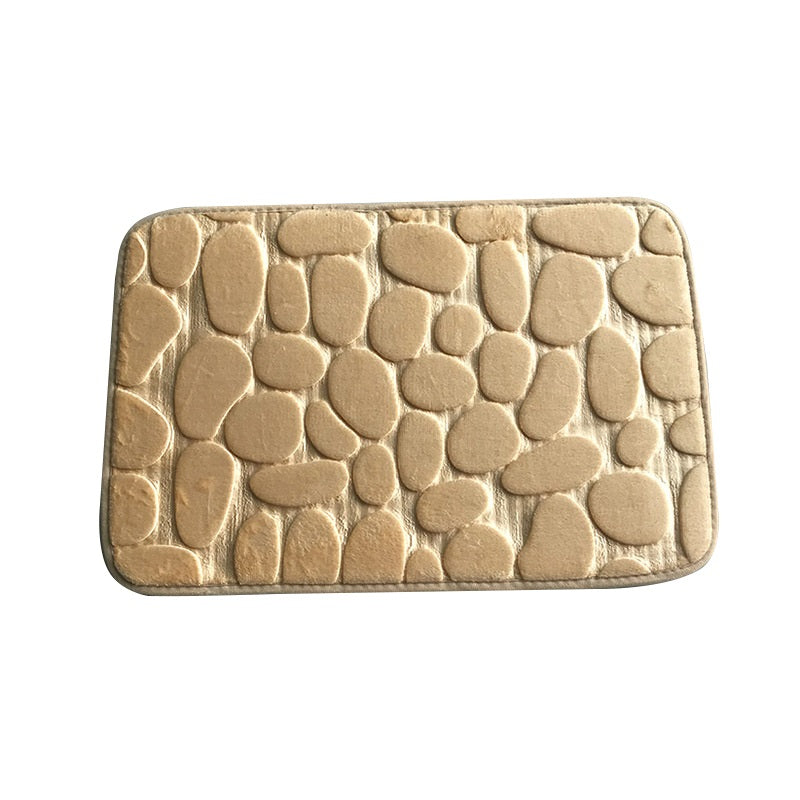 Ultra Absorbent Memory Foam Bath Mat Soft Coral Velvet Non Slip Premium