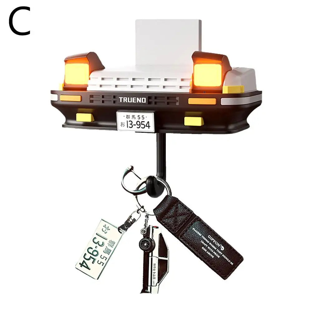 Unique Toyota AE86 Trueno Pop Up Headlight Key Holder JDM Wall Mount