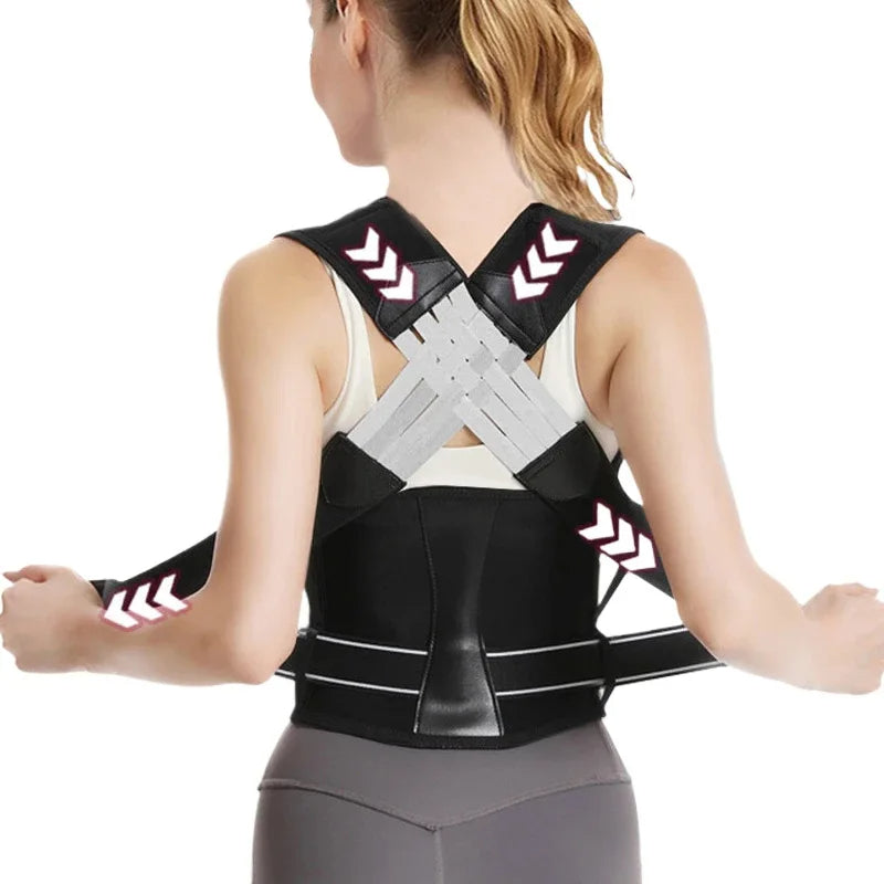 Premium Posture Corrector Brace – Instant Relief for Back, Neck &amp; Shoulder Pain