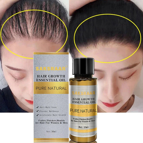 Hair Growth Oil: The Ultimate Natural Solution for Longer, Thicker Hair and Reduced Hair Loss