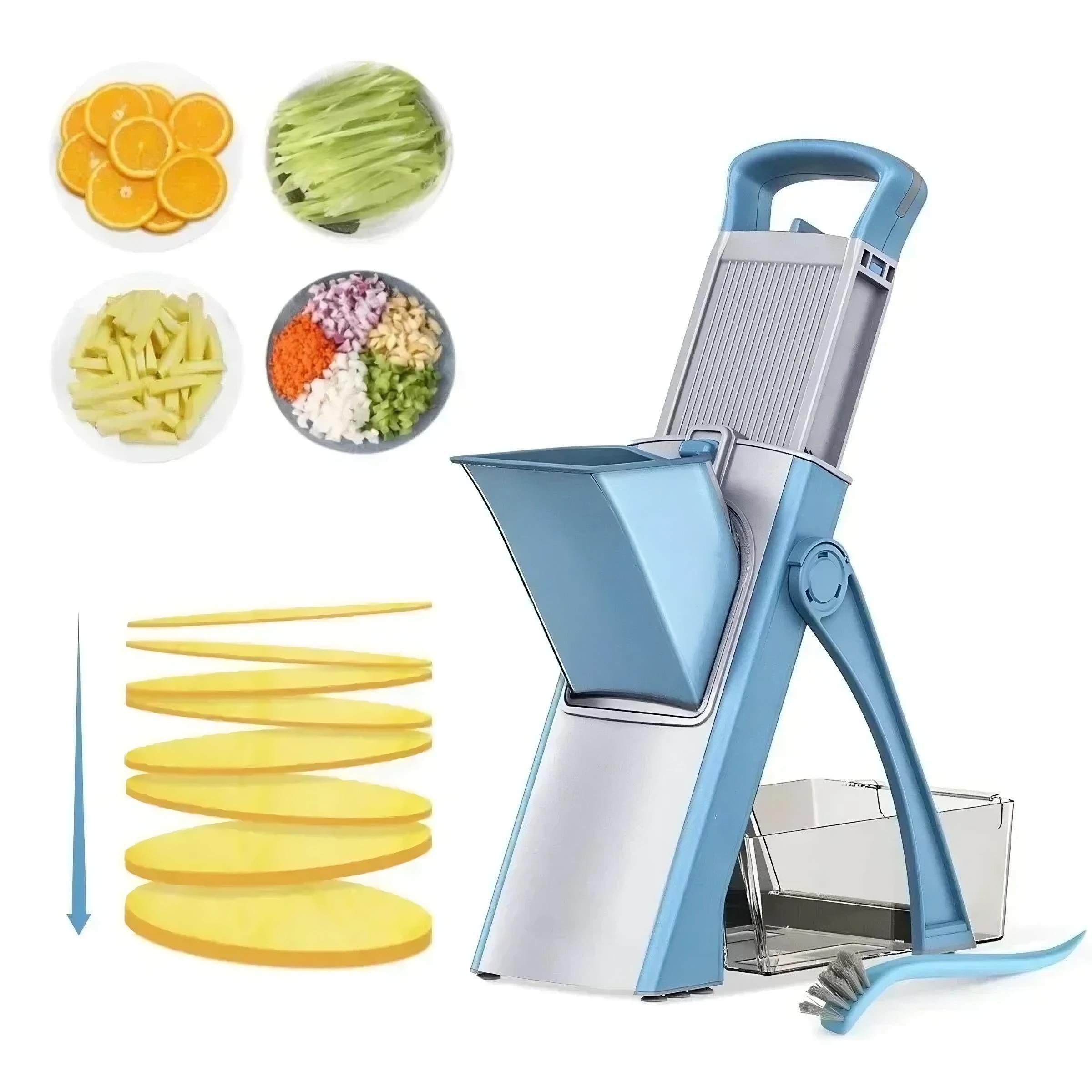 Multi-Functional Vegetable Cutter – Chop, Slice, Dice &amp; Julienne in Seconds