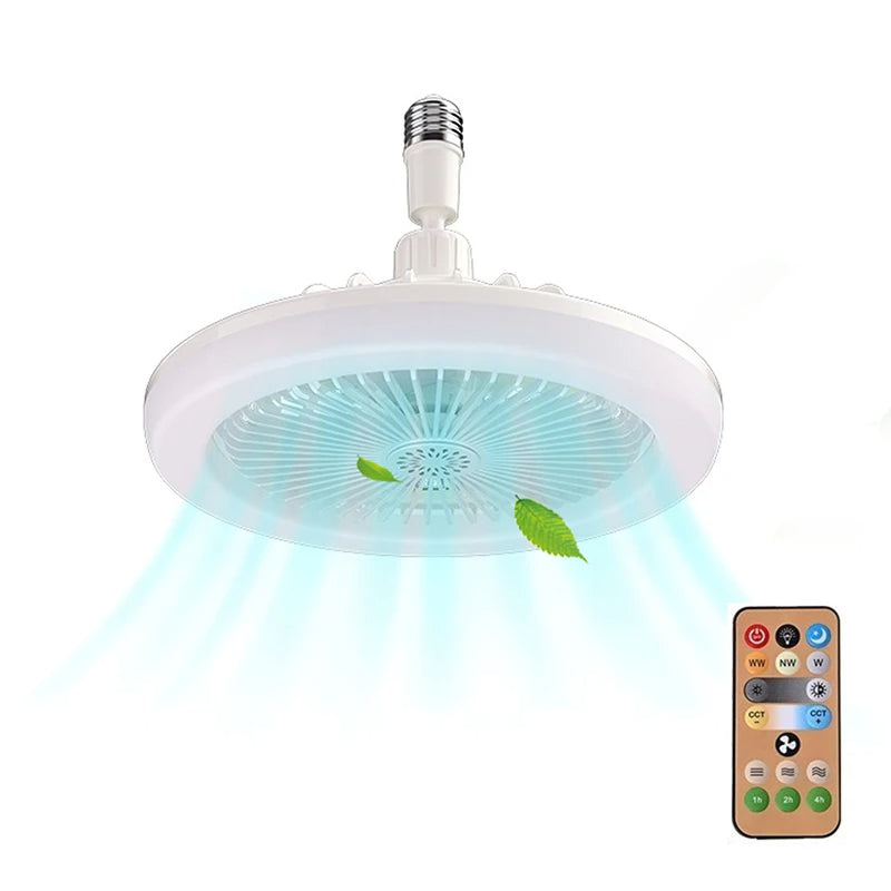 Socket Fan Light with Remote Control: The Ultimate Multi-Functional Cooling and Lighting Solution