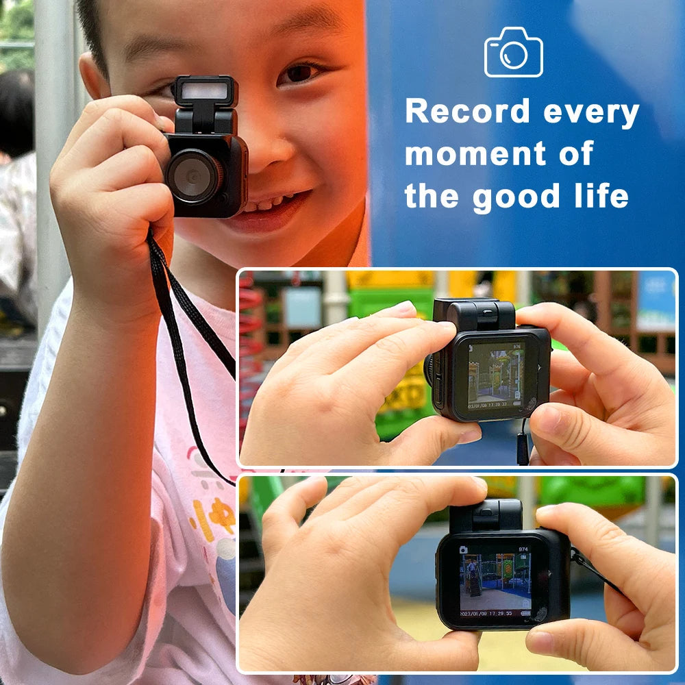 Mini Monoreflex Style Camera – Capture Life in 1080P HD with Pocket-Sized Style