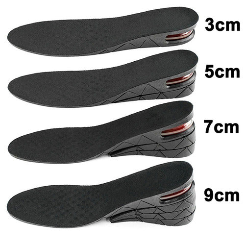 Shoe Insole Height: Revolutionary Air Cushion Elevator Insoles for Instant Height Increase &amp; Comfort