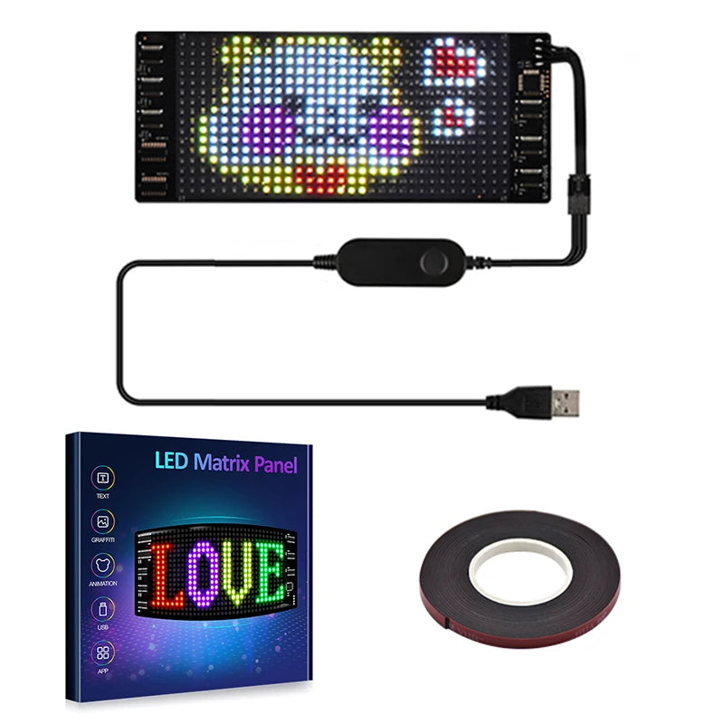 Panneau LED flexible pour voiture : transformez votre véhicule grâce à ...