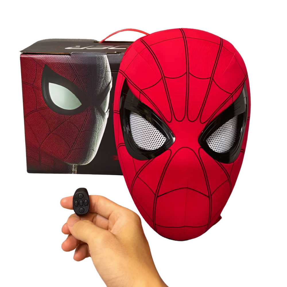 Ultimate Spider-Man Mask with Dual Control – Blink, Wink &amp; Wow Like a Real Superhero!