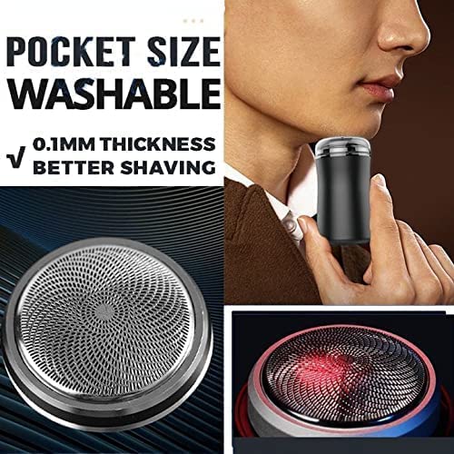 Washable Electric Razor Pocket: The Ultimate 6600rpm High-Speed Foil Shaver for Perfect Grooming