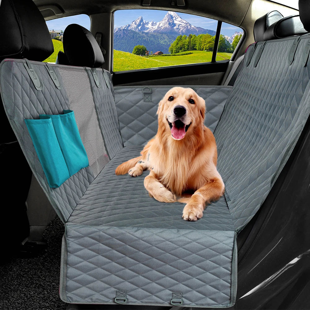 Dog Car Seat Cover – Waterproof, Anti-Slip Protection for Back Seats &amp; Full Cargo Liners