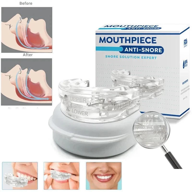 Anti-Snoring Mouth Guard – Clinically Designed for Quiet, Restful Sleep