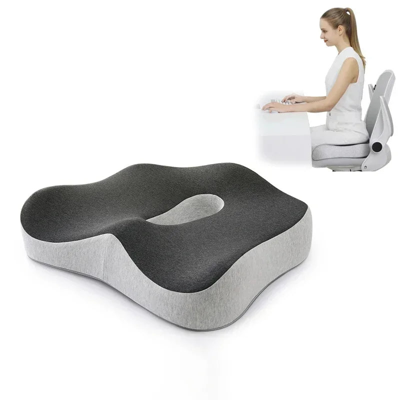 Memory Foam Office Chair Cushion – Ultimate Comfort for Long Workdays
