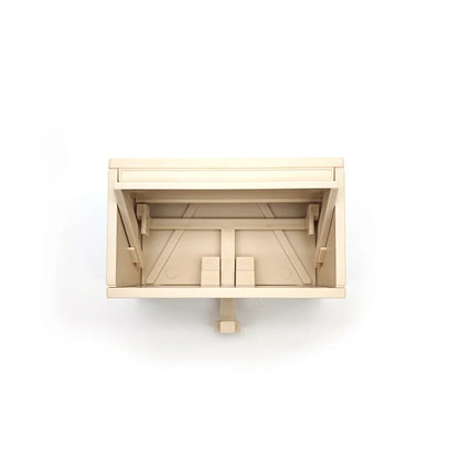 Portachiavi a Muro a Forma di Garage con Porta Apribile - Organizzatore Portachiavi Stampato in 3D per Appassionati di Auto