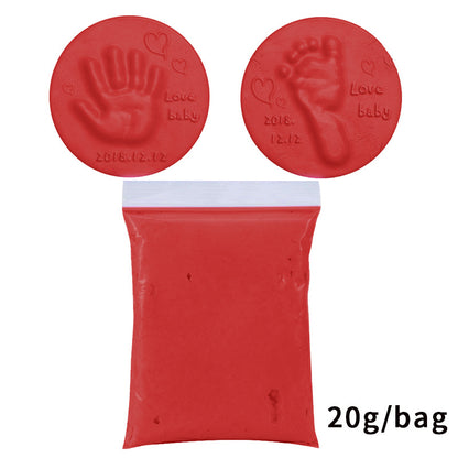 Kit d'Ornement en Argile pour Empreinte de Bébé - Souvenir d'Empreinte de Main et de Pied pour Nouveau-né