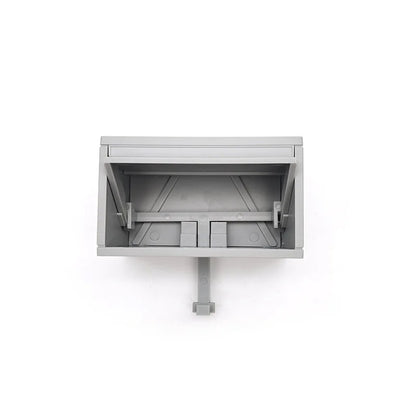 Portachiavi a Muro a Forma di Garage con Porta Apribile - Organizzatore Portachiavi Stampato in 3D per Appassionati di Auto