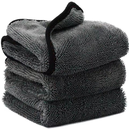 1200GSM Ultra Absorbent Microfiber Twist Car Drying Towel Professional Streak Free Scratch Free
