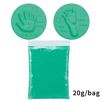 Kit d'Ornement en Argile pour Empreinte de Bébé - Souvenir d'Empreinte de Main et de Pied pour Nouveau-né